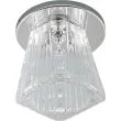 CANDELLUX 2217799 SK-58 CH/WH G4 OPR.STROP.STAŁA KRYSZTAŁ 20W G4 OSTROSŁUP KWADRATOWY