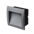 RENDL R12536 GORDIQ M wpuszczana antracyt 230V LED 3W IP65 3000K