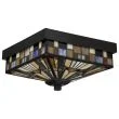 ELSTEAD Inglenook Outdoor QZ-INGLENOOK-F Inglenook 2 Light Outdoor Flush Mount