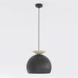 EMIBIG 1753/1 GEO 1 BLACK MOKKA Lampa wisząca