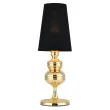 Step into design MT-8046-18 black gold Lampa stołowa QUEEN złoto czarna 18 cm