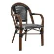 KING HOME KH1501100174 Krzesło CAFE PARIS brązowe rattan