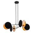 EMIBIG 1325/4 LAMPA WISZĄCA MOTIF 4 BLACK/GOLD