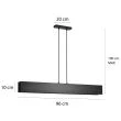 EMIBIG 672/4 GENTOR 4 BLACK LAMPA WISZĄCA