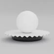 EMIBIG 1730/LN1 UMBRA LN1 WHITE BLACK Lampka nocna