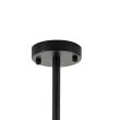 Step into Design ST-9047-21 Lampa wisząca ASTRIFERO-21 bursztynowo czarna 165 cm