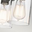 ELSTEAD Brinley KL-BRINLEY-F-OZ 3 Light Flush Mount - Olde Bronze