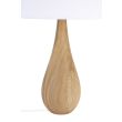 Hellux 4112245 Lampa VASE dąb / biały abażur