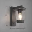 TRIO 211069142 CAVADO lampa zewnętrzna ścienna