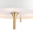 Step into Design MP8872 white Lampa wisząca ARTDECO biało - złota 35 cm