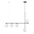 SIGMA 33694 Silia 5 lampa wisząca czarny,biały