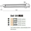 AZZARDO AZ2899 Dali 120 4000K (black)