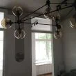 Step into Design ST-9047-15 Lampa wisząca ASTRIFERO-15 bursztynowo czarna 110 cm