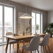 EMIBIG 1779/1L MONO 1L WHITE OPAL Lampa wisząca
