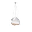 CANDELLUX 31-21581 BIZO LAMPA WISZĄCA 1X60W E27 38CM BIAŁY