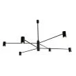 ANTIGO Lampa wisząca Dakata 6 - Czarna 5638