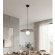 EMIBIG 1660/1 CALMA 1 GRAY LAMPA WISZĄCA
