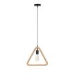 CANDELLUX 31-28716 Triun lampa wisząca czarny+beżowy 1x40W E27