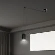 EMIBIG 524/1 LAMPA WISZĄCA TRAKER 1 BL/BLACK