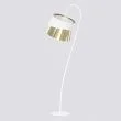 EMIBIG 1710/LP1 CANVA LP1 WHITE GOLD  Lampa podłogowa