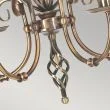 ELSTEAD ARTISAN ART5 AGD BRASS 5Lt Chandelier/Semi-Flush