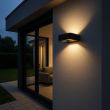 TK-LIGHTING 18204 ARIUS BLACK KINKIET IP54
