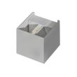 AZZARDO LC8005-DGR / AZ0957 Gambino 1 (dark grey) Lampa ścienna / kinkiet