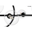 MOOSEE MSE010100346 MOOSEE lampa wisząca ALURE LINE TWIN 90 czarna