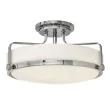 ELSTEAD Harper HK-HARPER-SFM-CM Medium Semi Flush - Polished Chrome