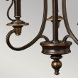 ELSTEAD PLYMOUTH HK/PLYMOUTH3 3Lt Chandelier