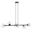 EMIBIG 874/6 LAMPA WISZĄCA ROSSI 6 BL TRANSPARENT