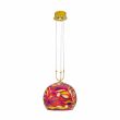 KOLARZ 0392.31+1L.3.AQ.RV LUNA lampa wisząca złoto 24K