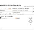 AZZARDO AZ2734 Adamo Midst Diamond (chrome)