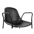 KING HOME 292-CPP4.BLACK Krzesło RESOL ARM czarne