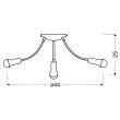 CANDELLUX 98-63311 ARC PLAFON