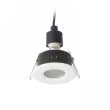 RENDL R12747 APRIORI biała szkło satynowe 230V GU10 35W IP54