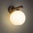 TK-LIGHTING 11077 VIRLO WHITE KINKIET 1XE14