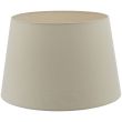 DAR CEZ1629 CEZANNE 40CM FRENCH DRUM SHADE ECRU