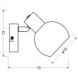CANDELLUX 91-61584 MAURO KINKIET Z PILOTEM