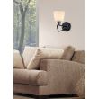 CANDELLUX 50401090 KINKIET MORLEY 1 CZARNY