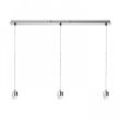 RENDL R11776 MORE 80 sufitowa wisząca podstawa nikiel mat 230V E27 3x42W