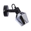 CANDELLUX 91-13347 RANDI LAMPA KINKIET CZARNY MATOWY 1X15W E14 KLOSZ DYMIONY