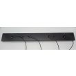 Step into design XT068-4P Lampa wisząca LINEA-4 LONG czarna 70 cm