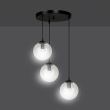 EMIBIG 711/3PREM LAMPA WISZĄCA COSMO 3 BL PREMIUM TRANSPARENT