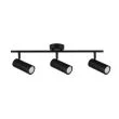 CANDELLUX 93-01634 COLLY LAMPA SUFITOWA CZARNY 3X15W GU10 KLOSZ CZARNY