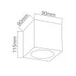 OPEN DESIGN OR81039 Cubo Claro