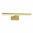 MILAGRO ML8250 Kinkiet PINTO SATIN GOLD 7W LED 30cm