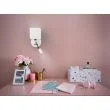 CANDELLUX 21-75659 MAGNUM 1 LAMPA KINKIET OKRAGŁY 1X40W E27+3W LED ABAŻUR KWADRAT BIAŁY