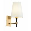 MAYTONI H001WL-01BS House Zaragoza Wall Lamp Brass