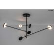 MOOSEE MSE1501100150 lampa wisząca BOBBIE 3 czarna